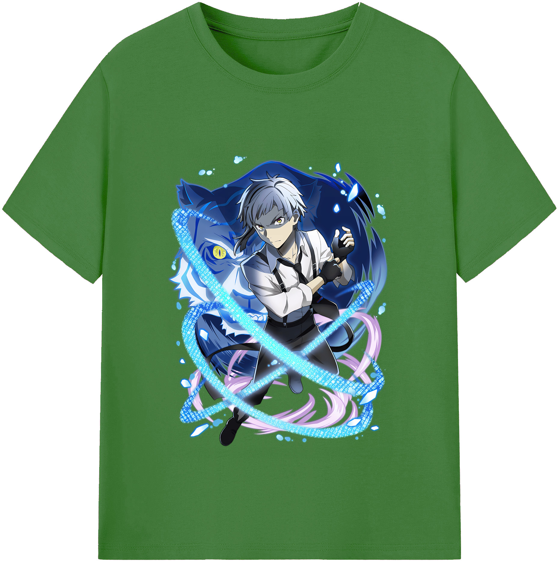 （画像用） 文豪ストレイドッグス Bungo Stray Dogs レディースカジュアルプリントTシャツ（綿100％）